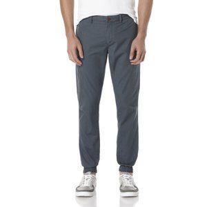 NEW Original Penguin Men's Slim Fit Cotton Cargo Jogger Pants Blue Size 30 x 32